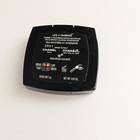 CHANEL Les 4 Ombres Multi Effect Quadra Eyeshadow 304 Mystere Et Intensite New - Picture 5 of 5